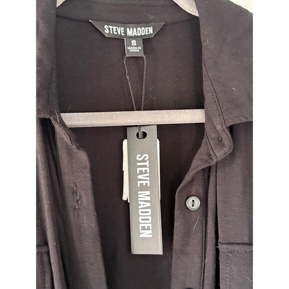 Steve Madden- Alya Jumpsuit Black size Small - Picture 4 of 4